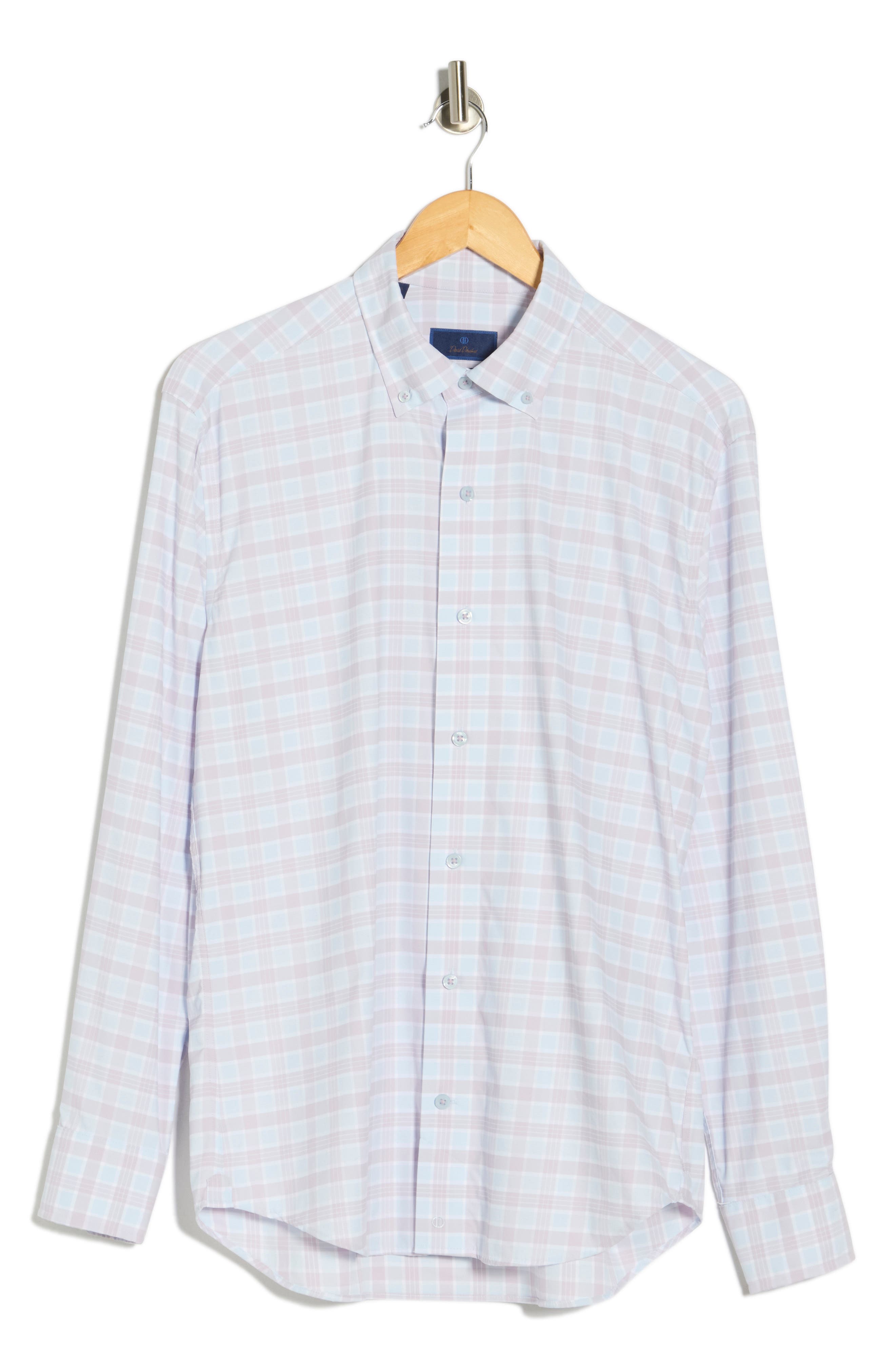 David Donahue Performance Casual Sport Shirt