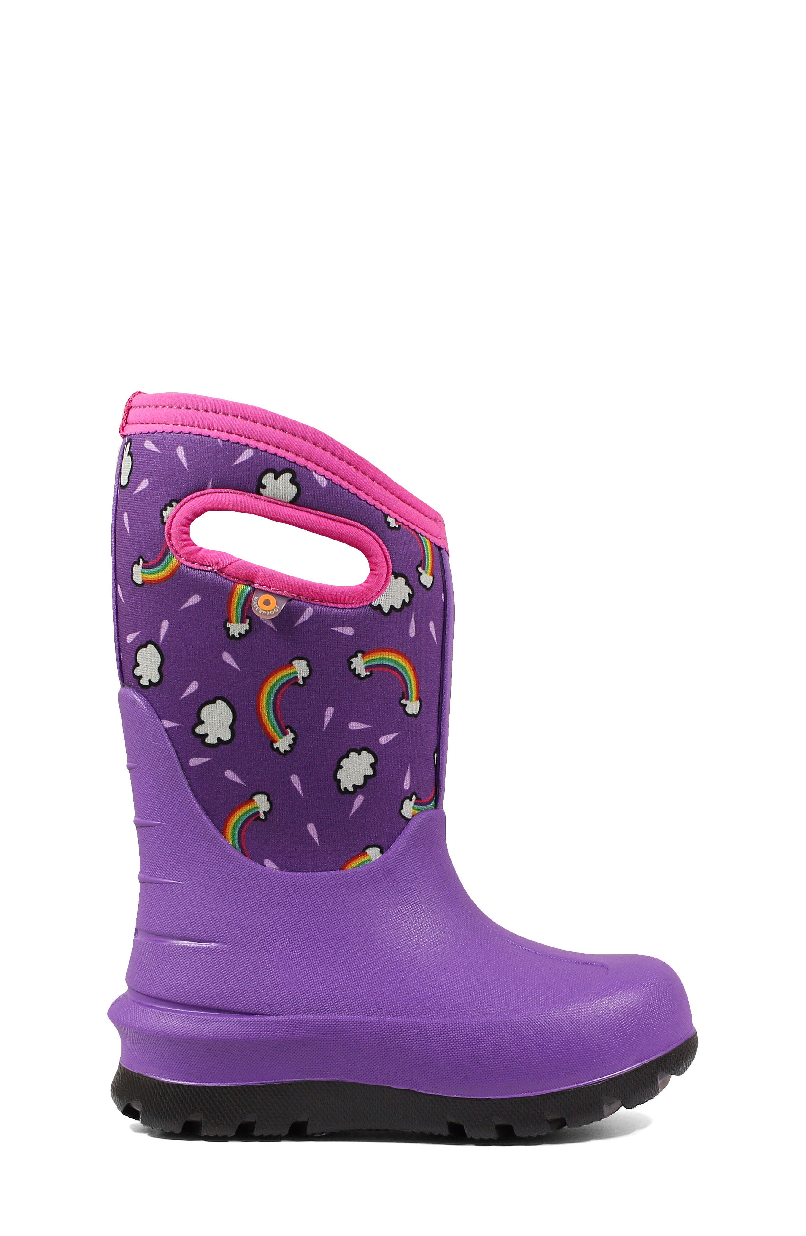 Bogs Neo-Classic Rainbows Insulated Waterproof Boot, Alternate, color, 