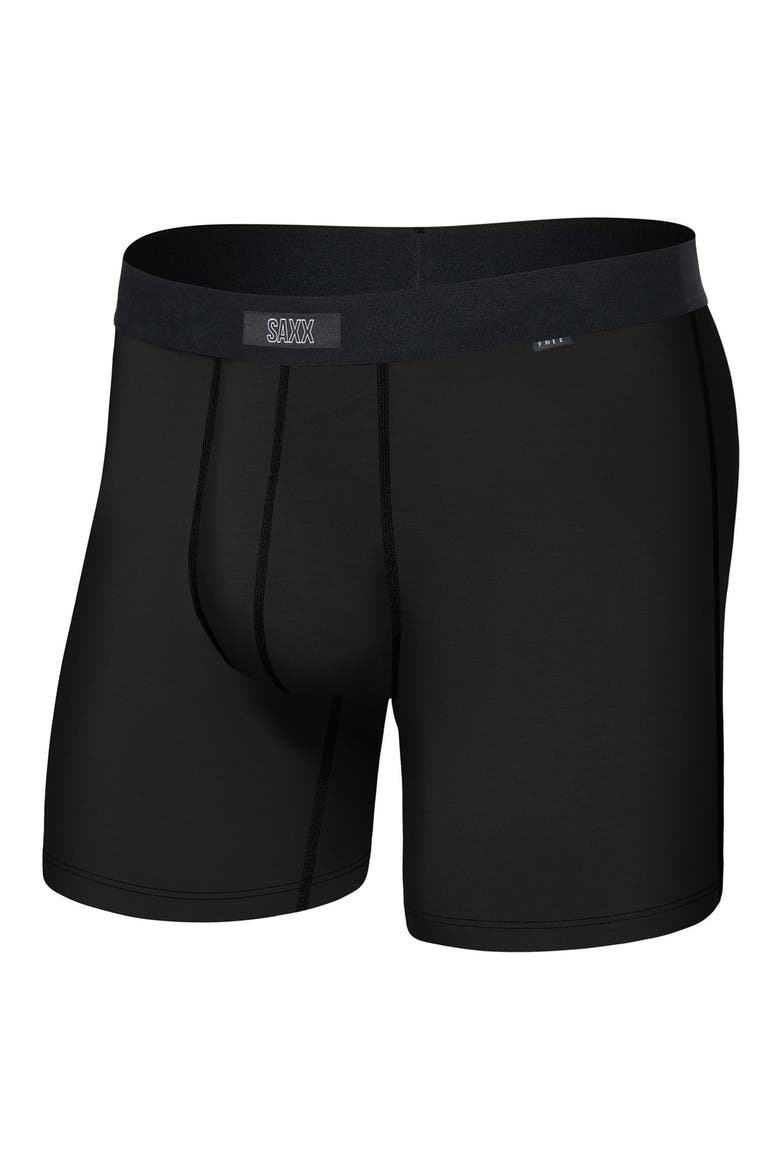 Smooth Flex Light Compression Boxer Briefs, Alternate, color, BLACK