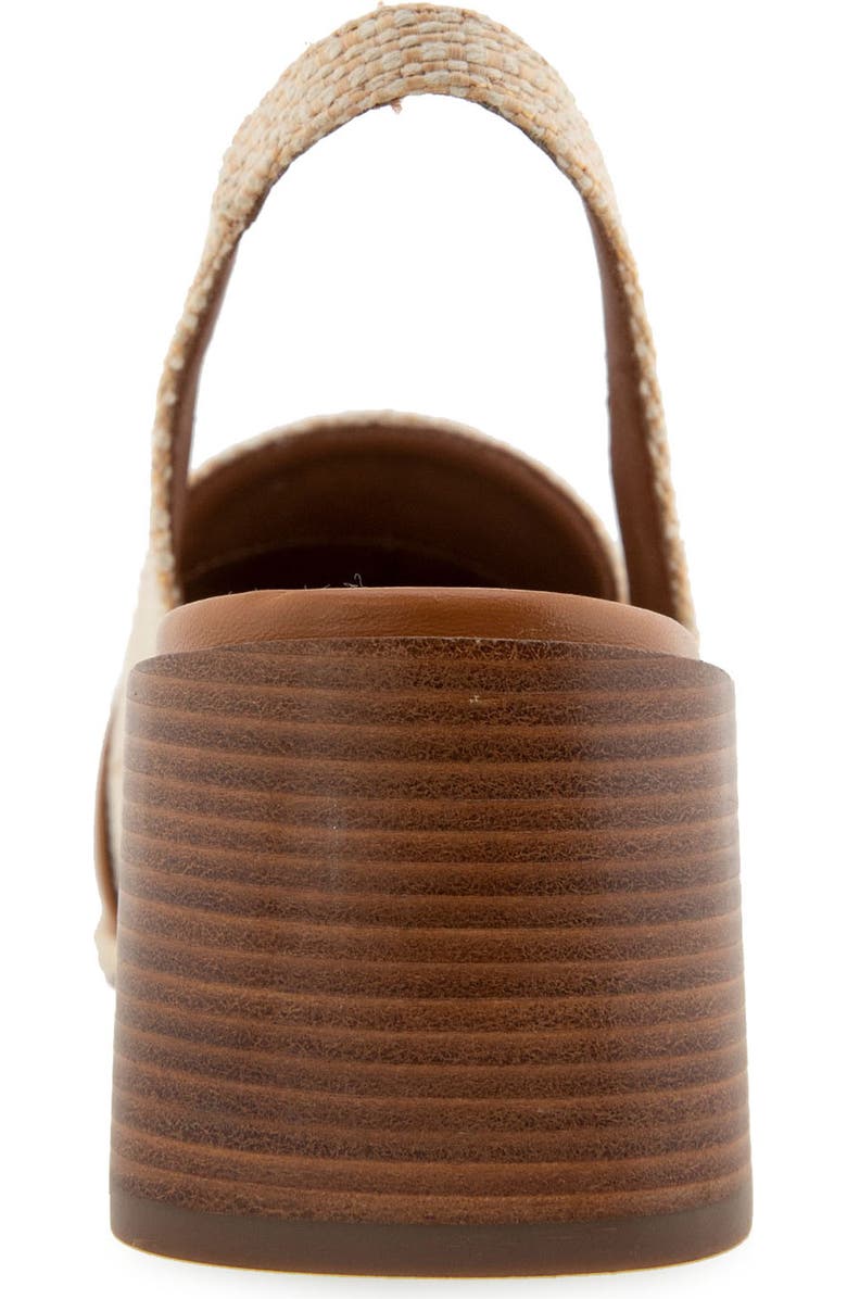 Aerosoles Allure Slingback Pump, Alternate, color, Natural Raffia