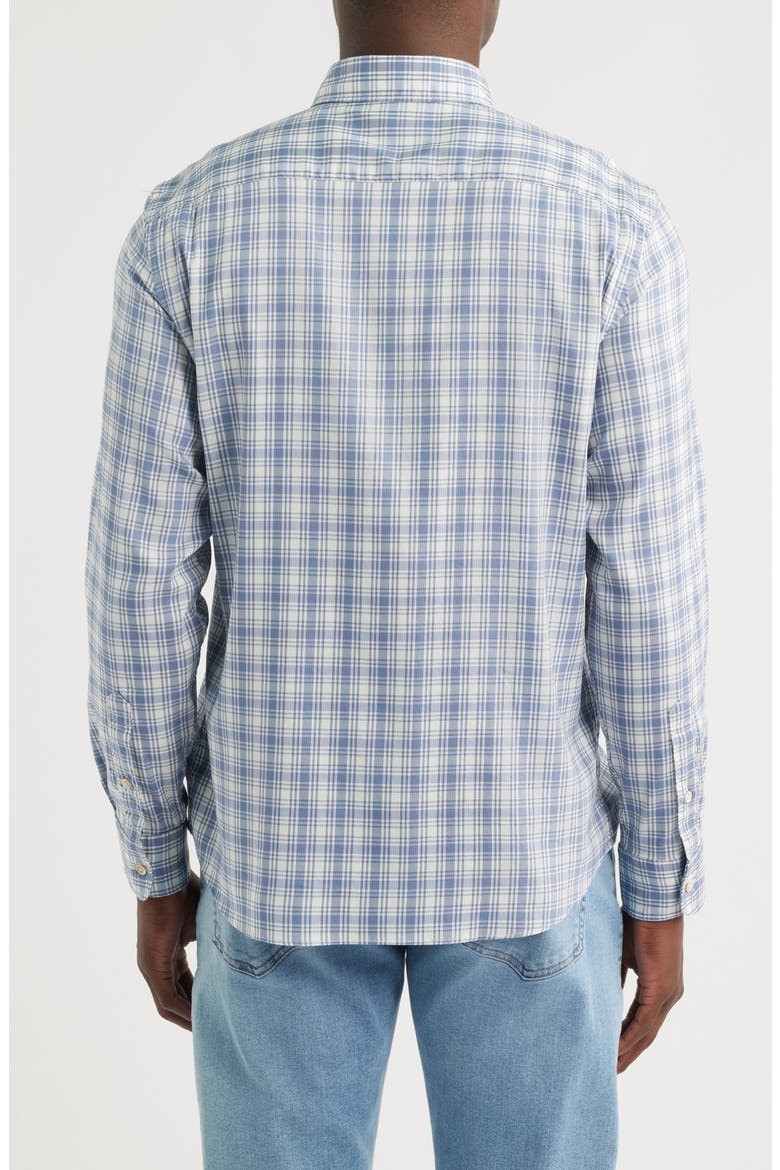 Movement Monterrey Plaid Button-Up Shirt, Alternate, color, SAILOR LAKE CHECK
