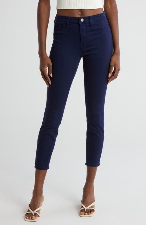 Margot High Waist Skinny Jeans (Midnight)