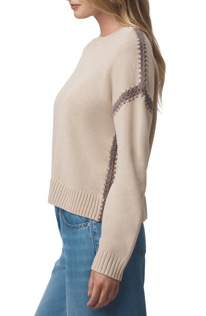 Splendid Greyson Relaxed Sweater, Alternate, color, Camel/ Cedar Brown