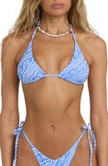 Billabong More Than Waves Multifit Triangle Bikini Top