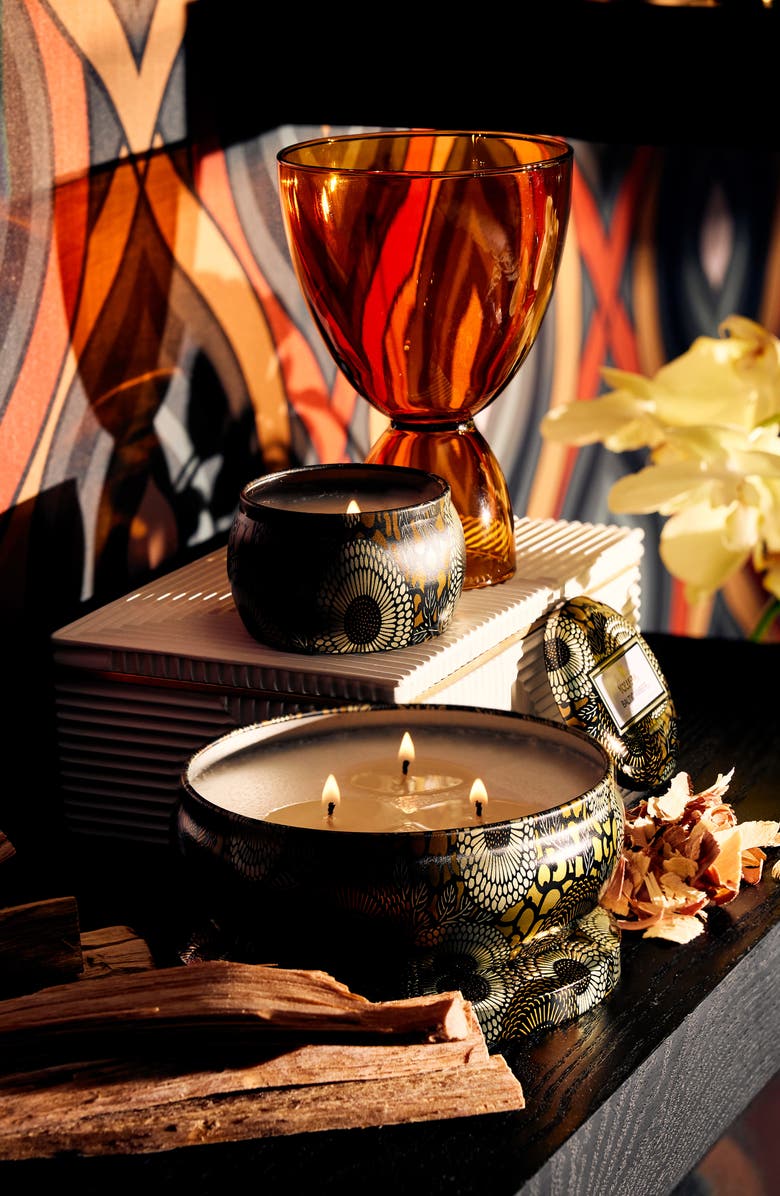 Voluspa Baltic Amber 3-Wick Tin Candle, Alternate, color, Tahitian Coconut