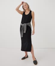 Pact Organic Softspun Tank Midi Dress