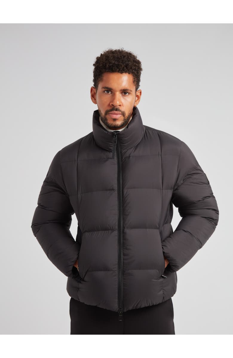 JACK1T Cloud Long Sleeve Puffer Racer Jacket, Main, color, Black