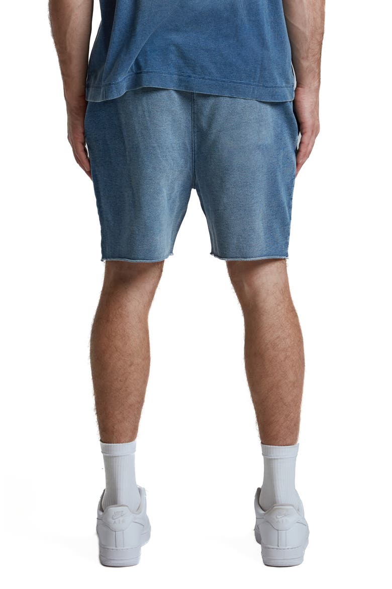 Midweight French Terry Shorts, Alternate, color, BLUE
