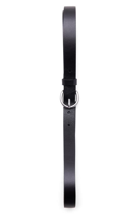 Leather Narrow Belt