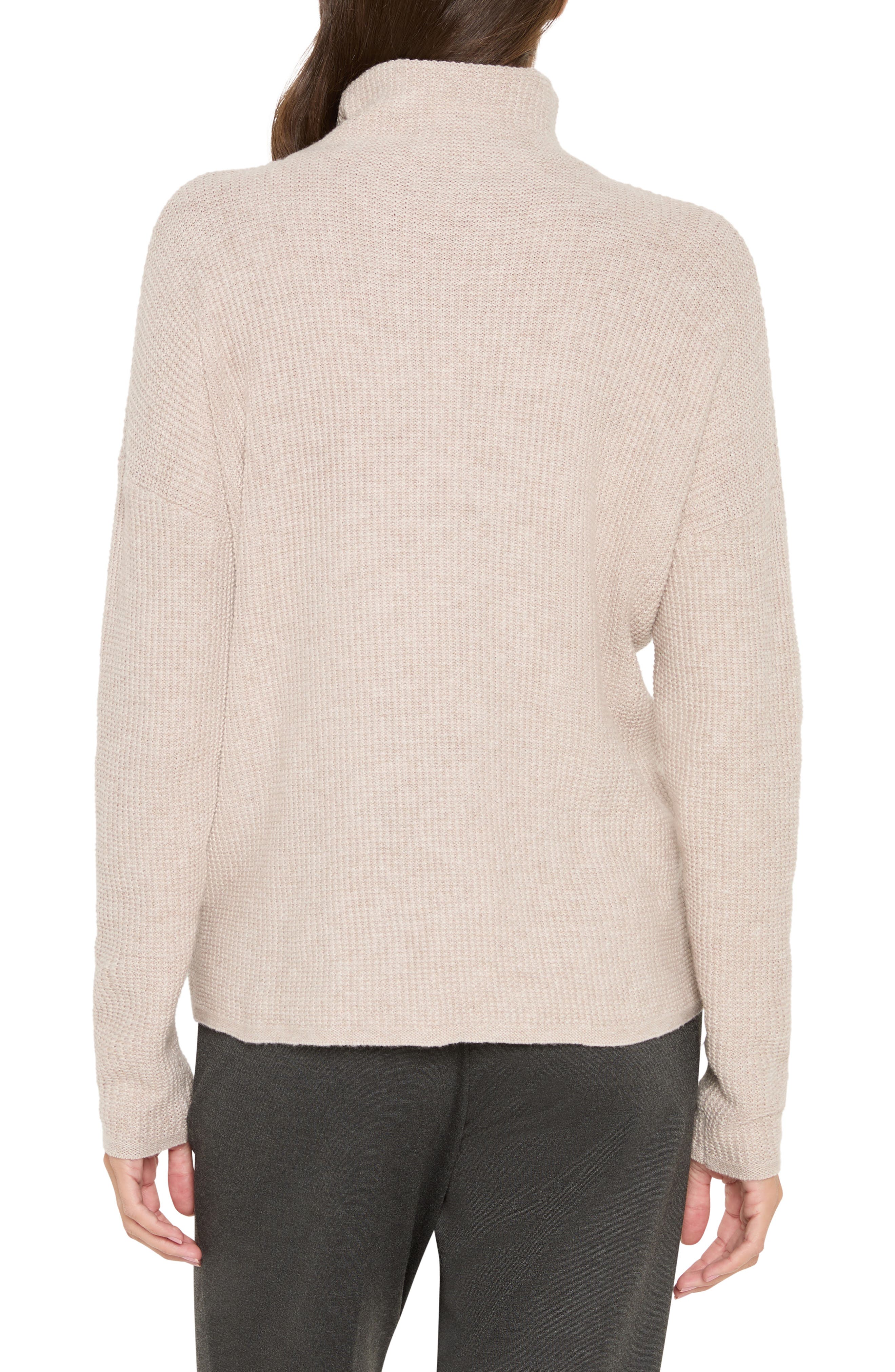 Waffle Stitch Tuck Sweater - image 4