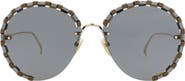 Chloé 63mm Round Sunglasses