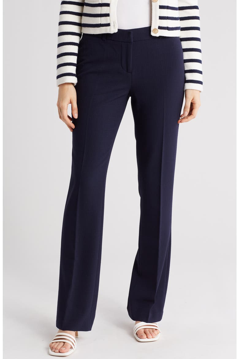 Ari Slim Straight Leg Pants, Main, color, NAVY