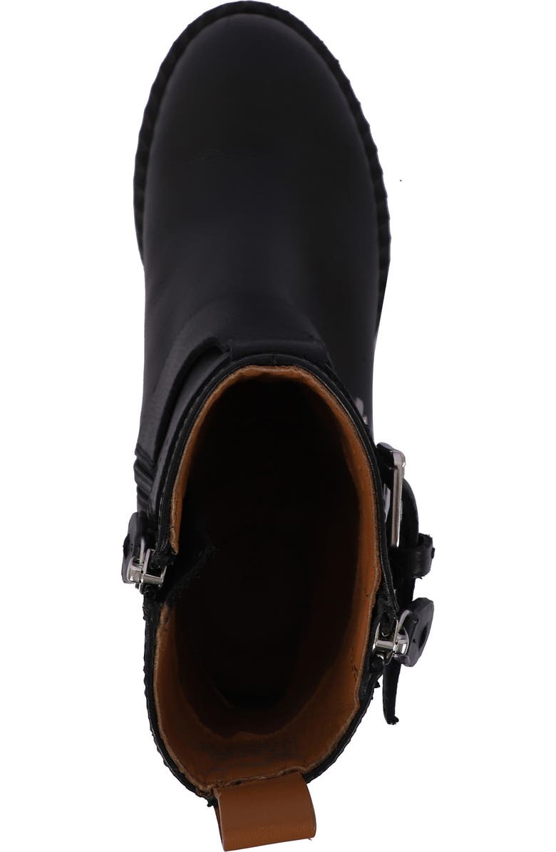 Gentle Souls Brena Moto Boot, Alternate, color, Black Leather