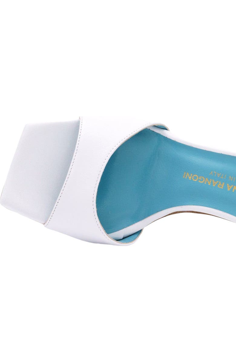 Valentina Rangoni Lucilla Pearlized Ankle Ornament Sandal for Elegant Occasions, Alternate, color, Pearlized