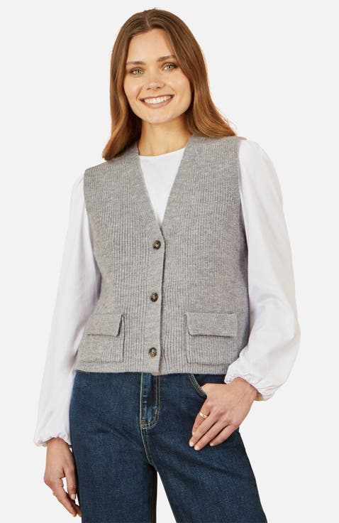 Knitted Pullover Waistcoat