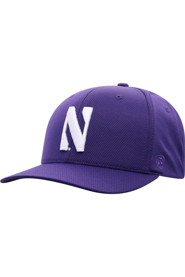 Men's Top of the World Purple Northwestern Wildcats Reflex Logo Flex Hat, Main, color, Purple