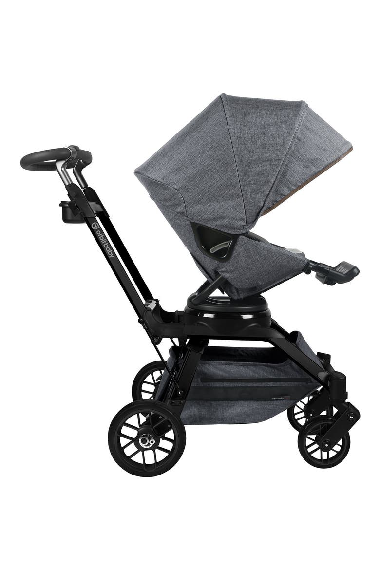 G5 Complete Stroller, Alternate, color, BLACK/ MELANGE GRAY