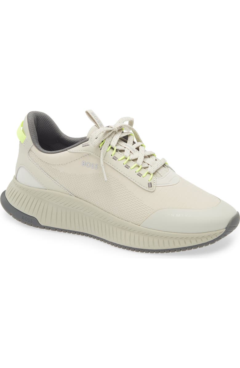 BOSS Evo Runn Sneaker, Main, color, Light Beige