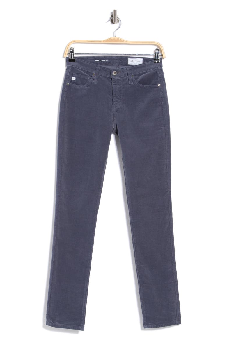 Prima Corduroy Skinny Pants, Alternate, color, BLUE NOTE