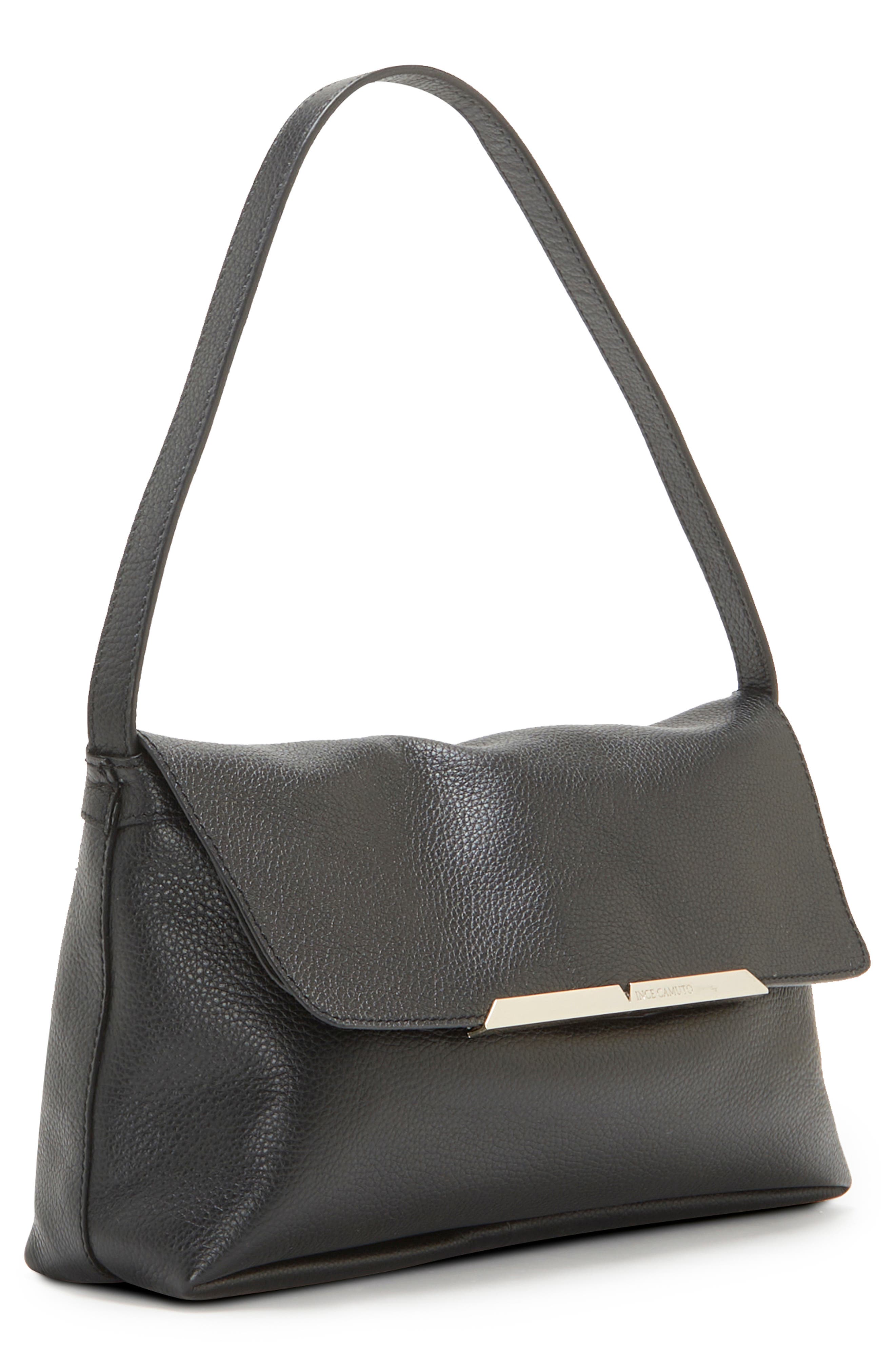 Vince Camuto Elita Leather Clutch, Alternate, color, 