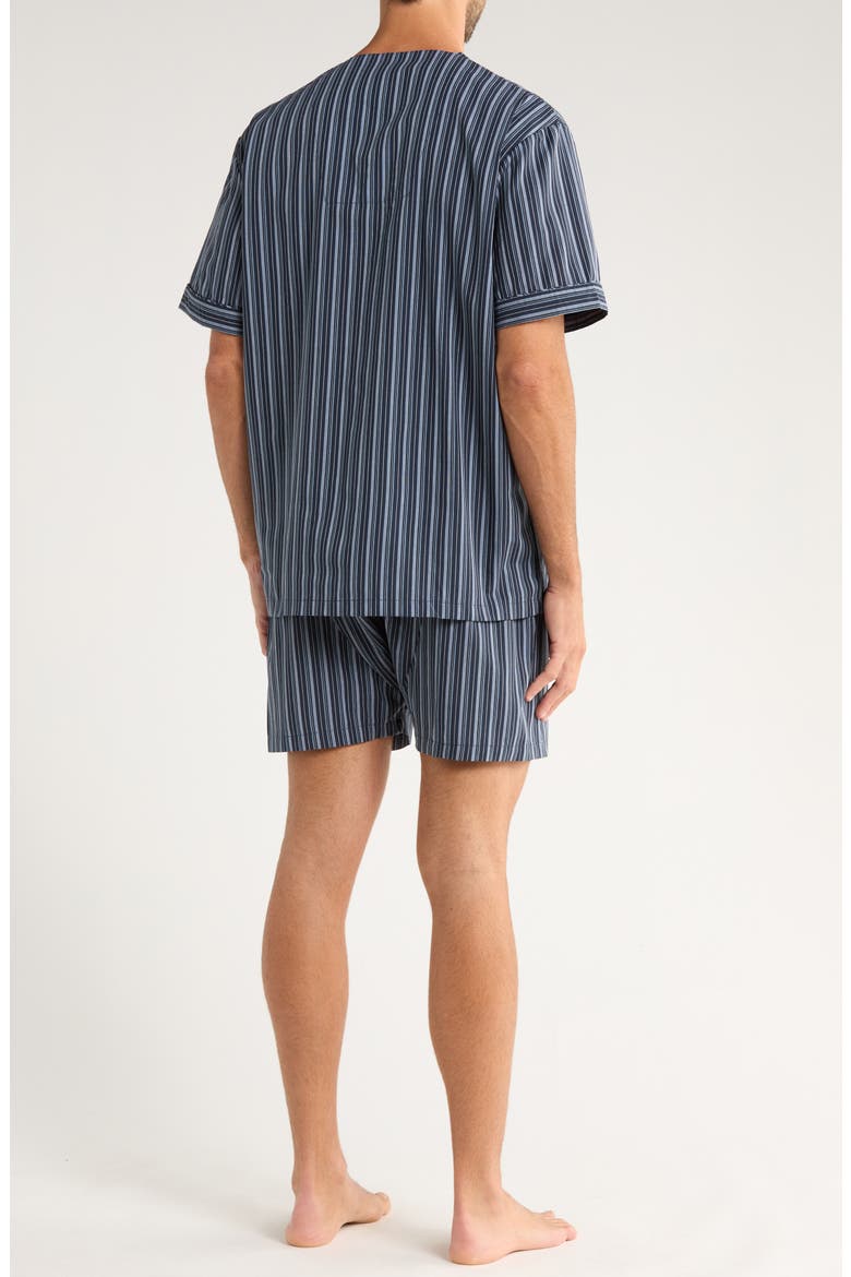Breeze Short Pajamas, Alternate, color, NAVY