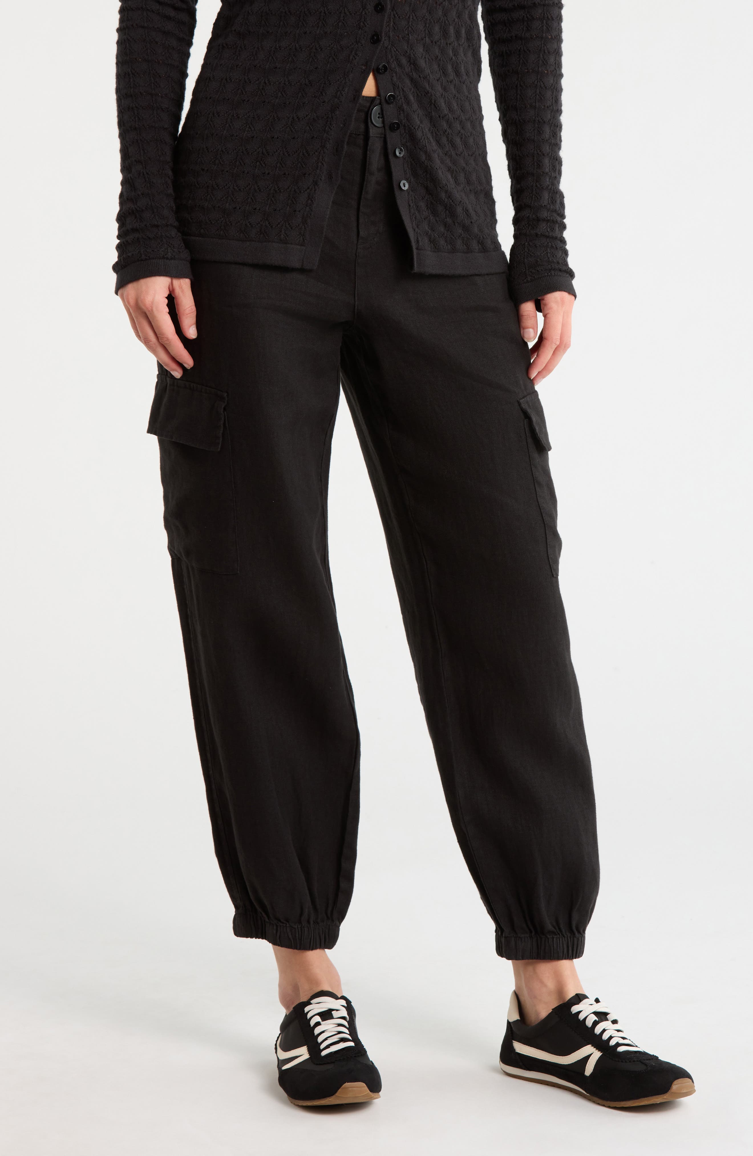 Sanctuary Take Over Linen Joggers