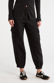 Sanctuary Take Over Linen Joggers