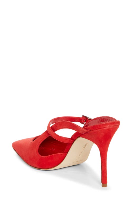 Manolo Blahnik Okos Pointed Toe Pump