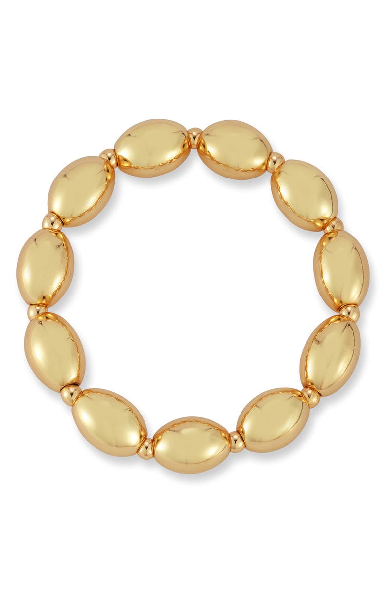 CHLOE AND MADISON Stretch Bracelet, Main, color, Gold