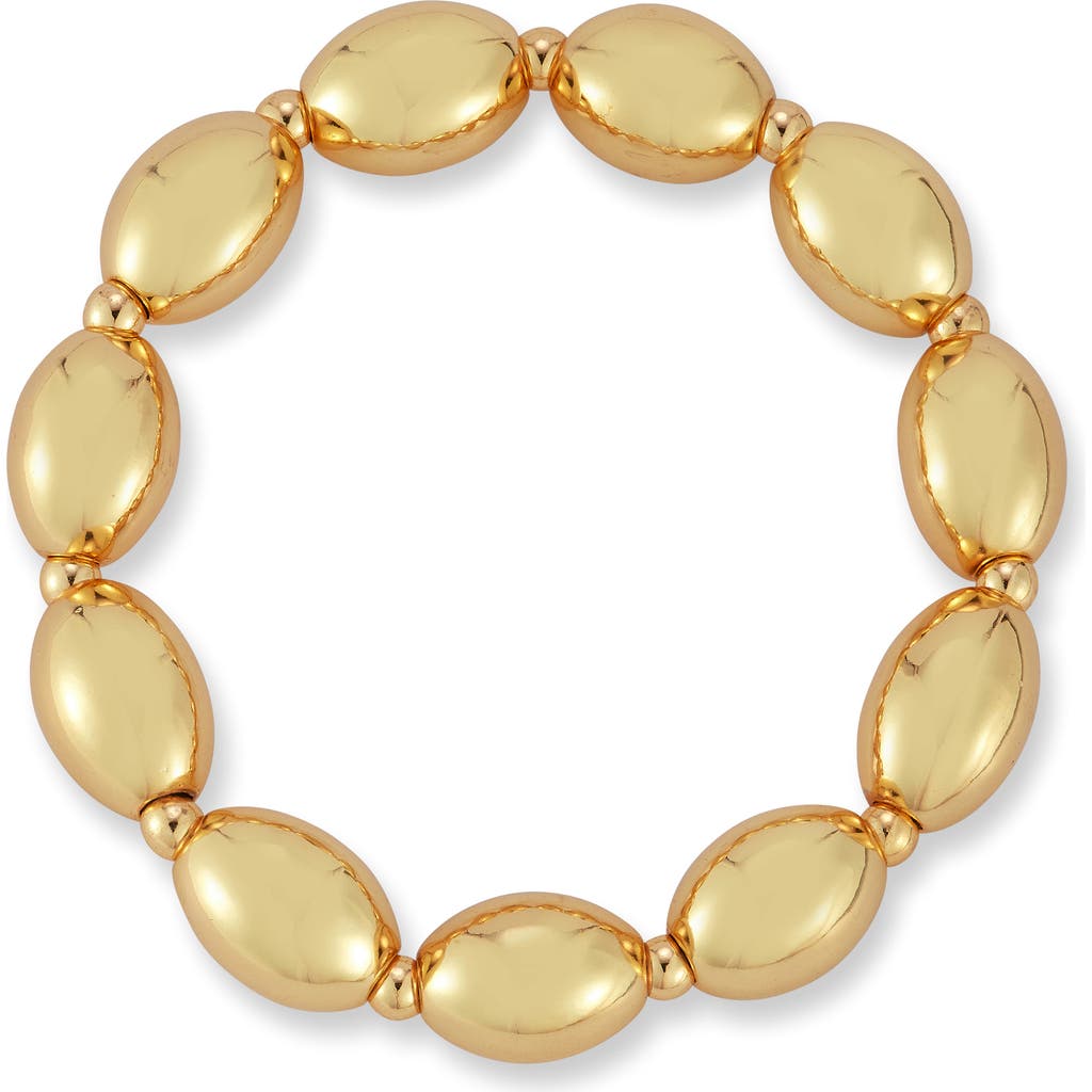 Chloe & Madison Chloe And Madison Stretch Bracelet In Gold
