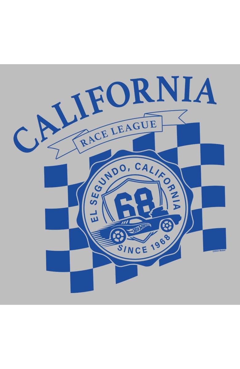 Hot Wheels Men's Hot Wheels California Race League Graphic T-Shirt, Alternate, color, Ice Grey