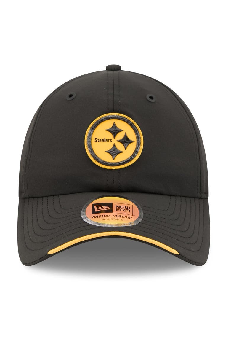 Men's New Era Black Pittsburgh Steelers 2026 Sideline Casual Classic Adjustable Hat, Alternate, color, Black