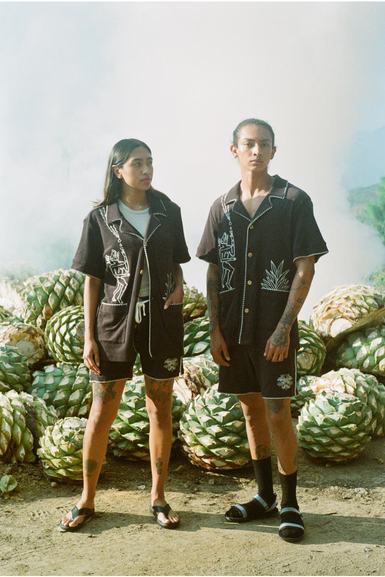 'Agua Mágica' Cabana Top, Alternate, color, Black