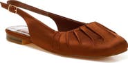 Rag & Co Cheeni Satin Slingback Flat