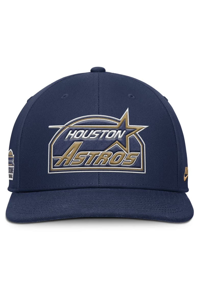 Men's Nike Navy Houston Astros Pro Performance Snapback Hat, Alternate, color, Navy