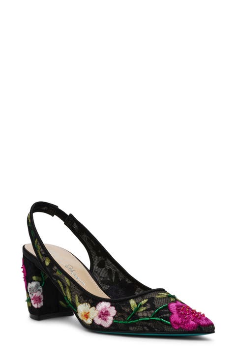 Lira Pointed Toe Slingback Pump (Women)