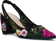 Betsey Johnson Lira Pointed Toe Slingback Pump