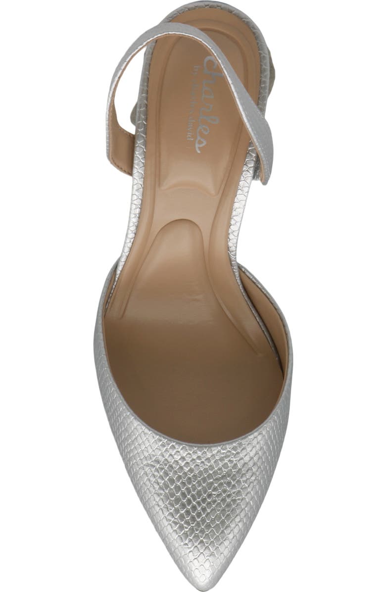 Charles by Charles David Iniko Slingback Pointed Toe Pump, Alternate, color,