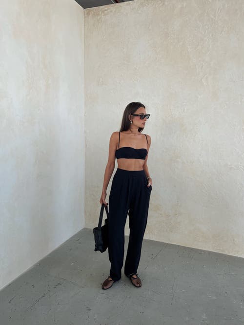 Shop Weworewhat Linen Trouser