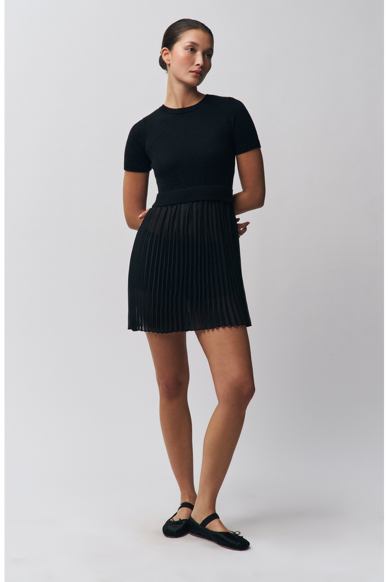 Evie Dress, Alternate, color, Black