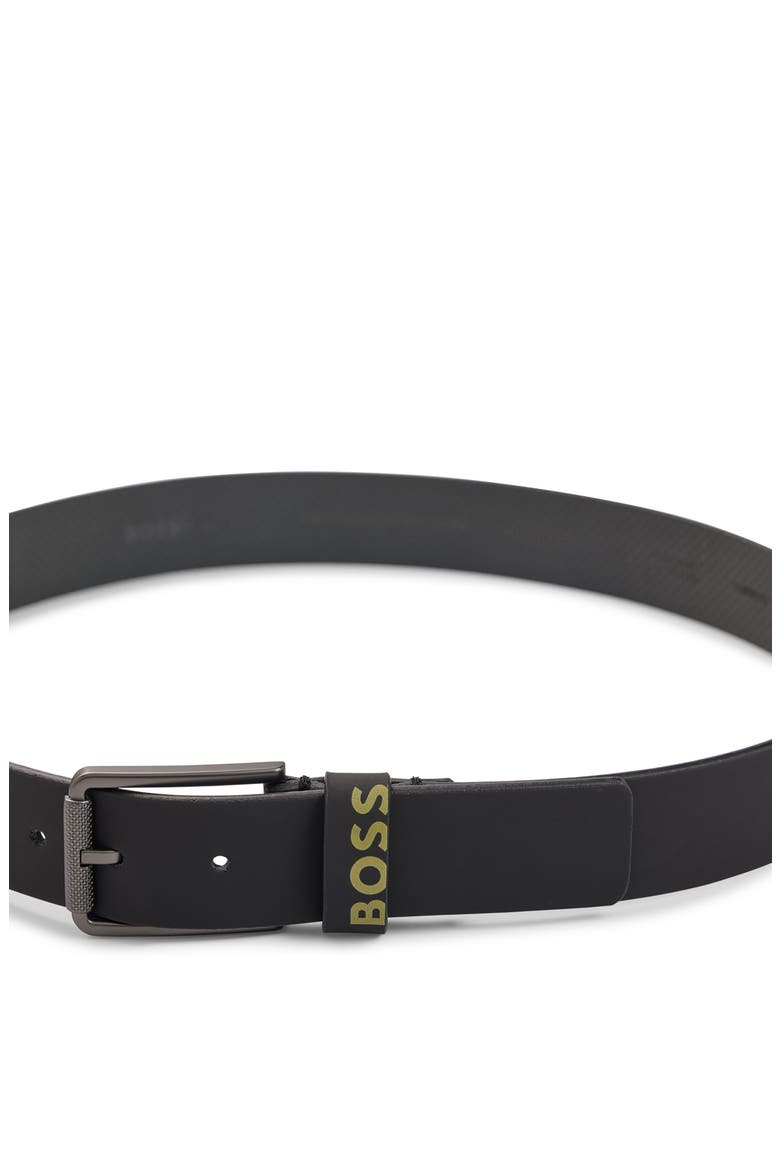Tint Leather Belt, Alternate, color, BLACK