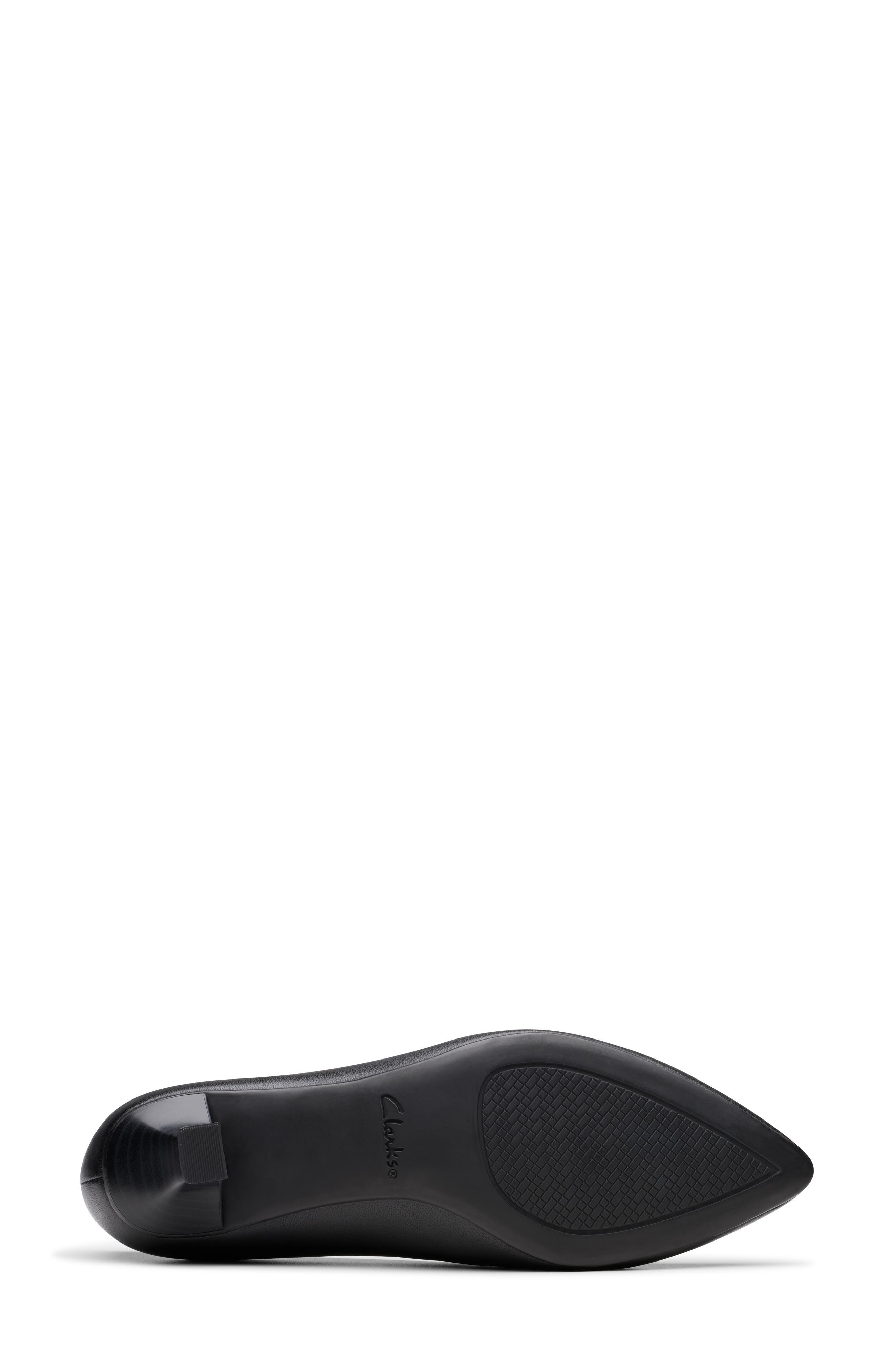 Clarks<sup>®</sup> Kepley Vine Pump, Alternate, color, Black Leather
