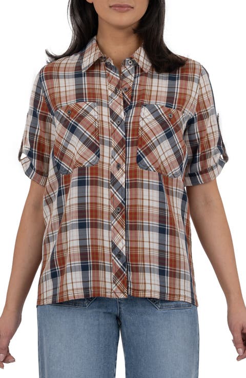 Wynn Woven Plaid Shirt
