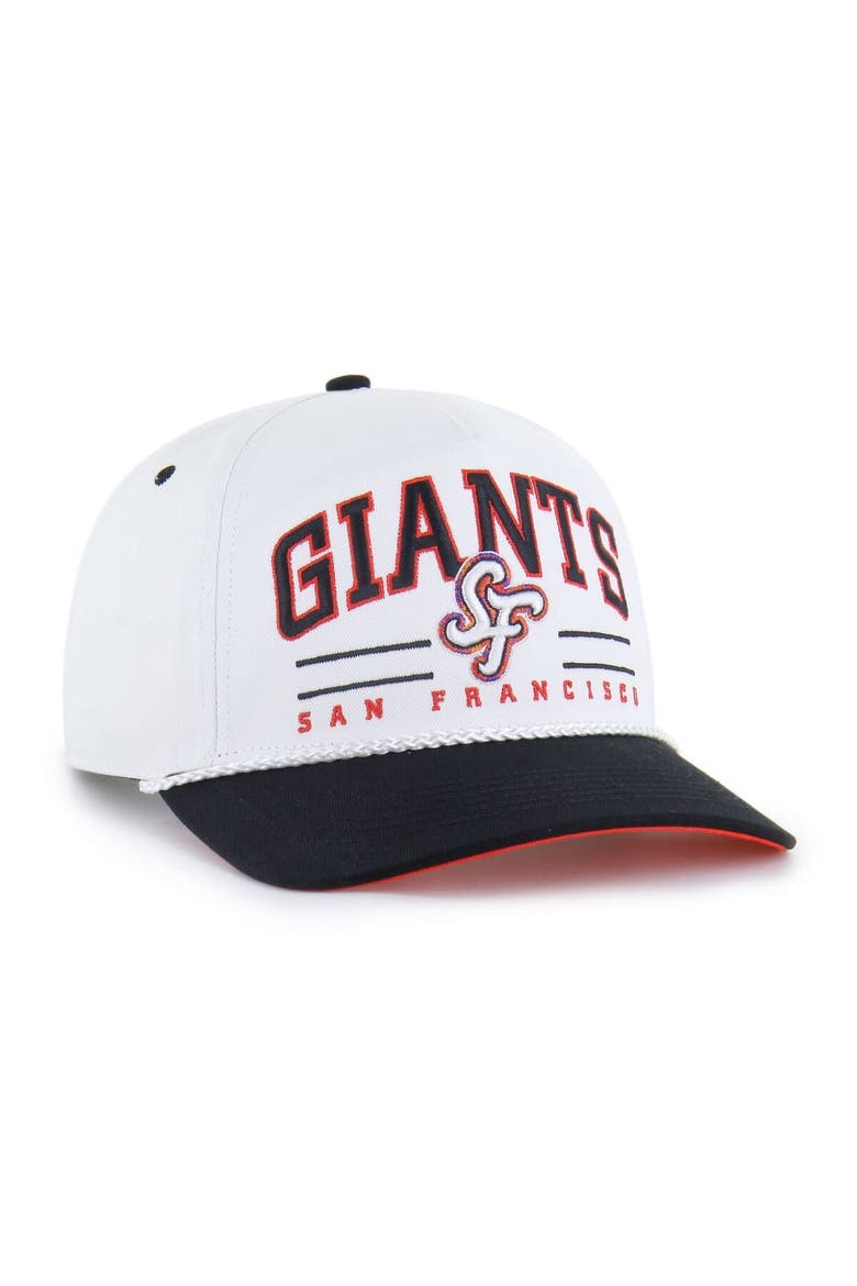 Men's '47  White San Francisco Giants City Connect Roscoe Hitch Adjustable Hat, Alternate, color, White