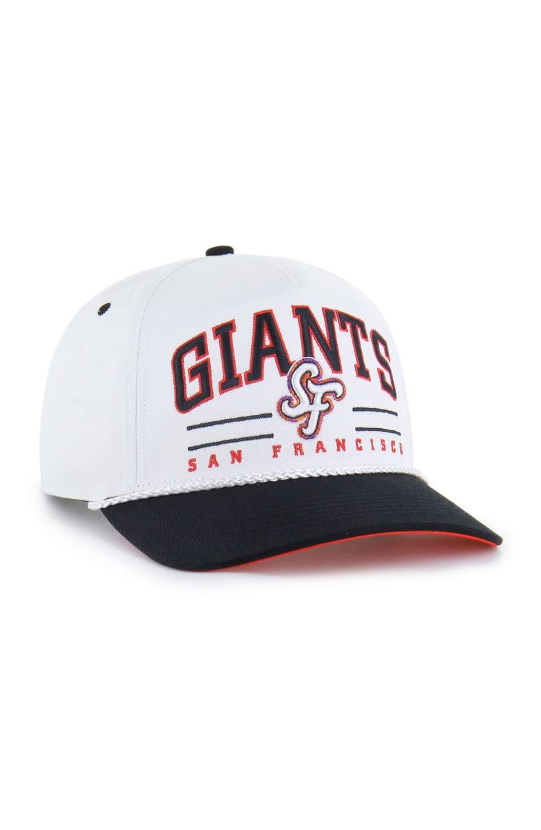 '47 Men's '47  White San Francisco Giants City Connect Roscoe Hitch Adjustable Hat, Alternate, color, White