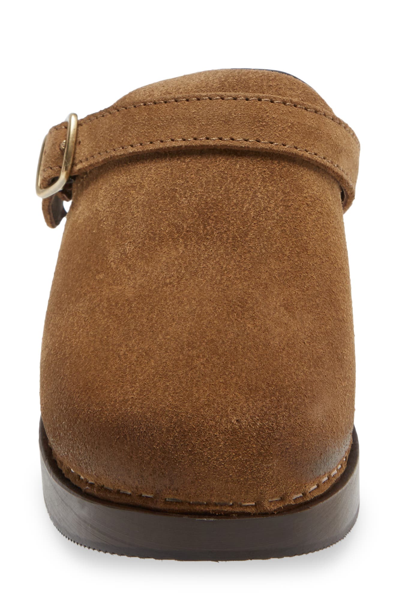 '70s Classic Clog, Alternate, color, TAN OLIVE SUEDE