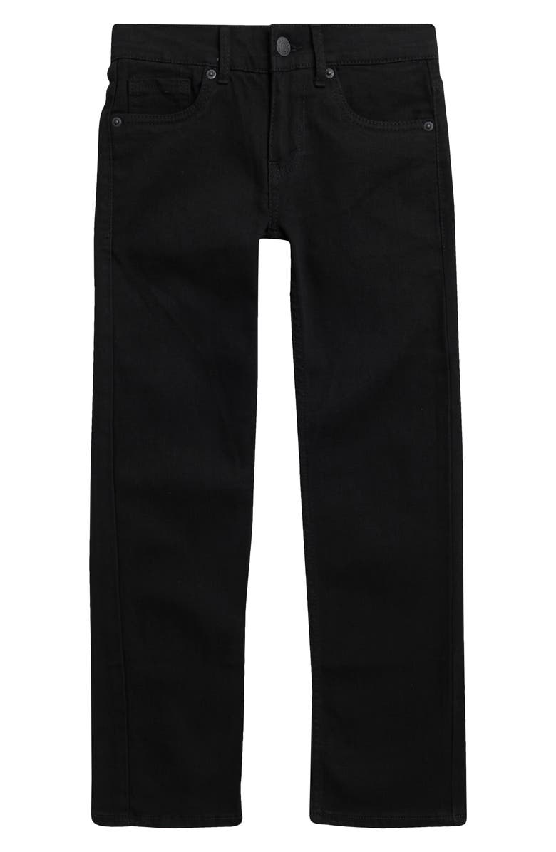 Levi's<sup>®</sup> Kids' 514 Straight Leg Performance Jeans, Main, color, Black Stretch