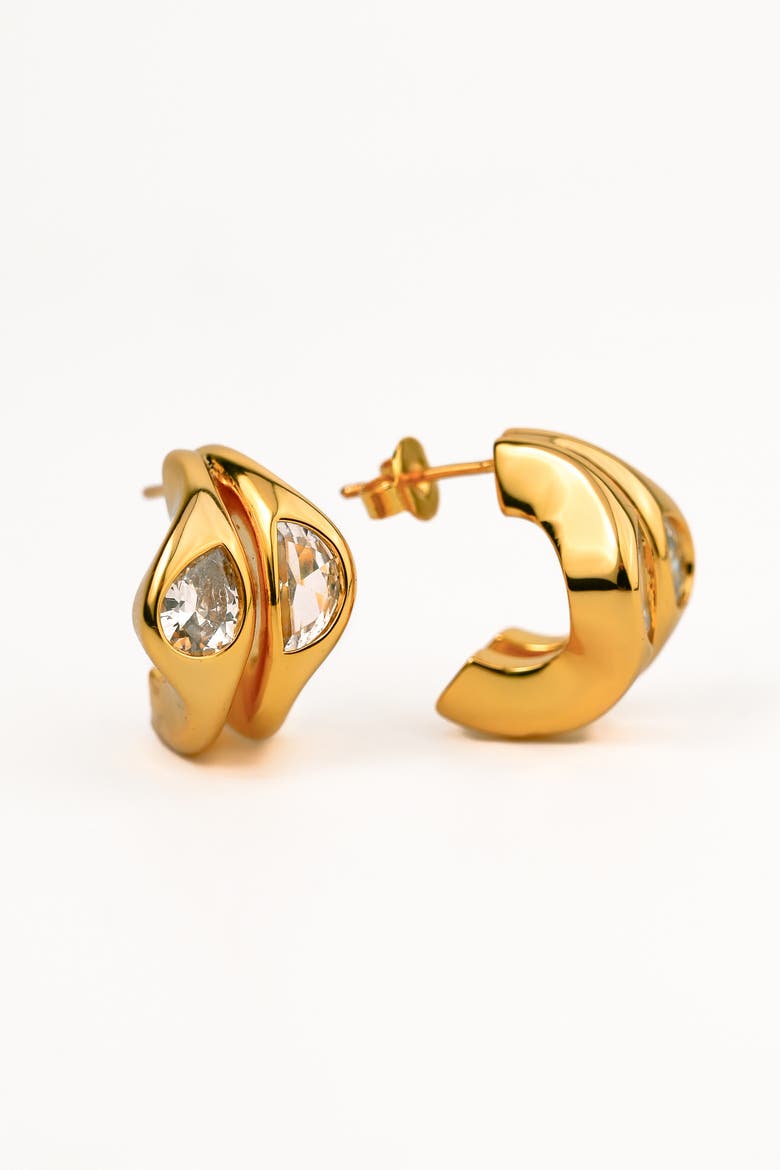 Yin-Yang Hoops, Main, color, Gold