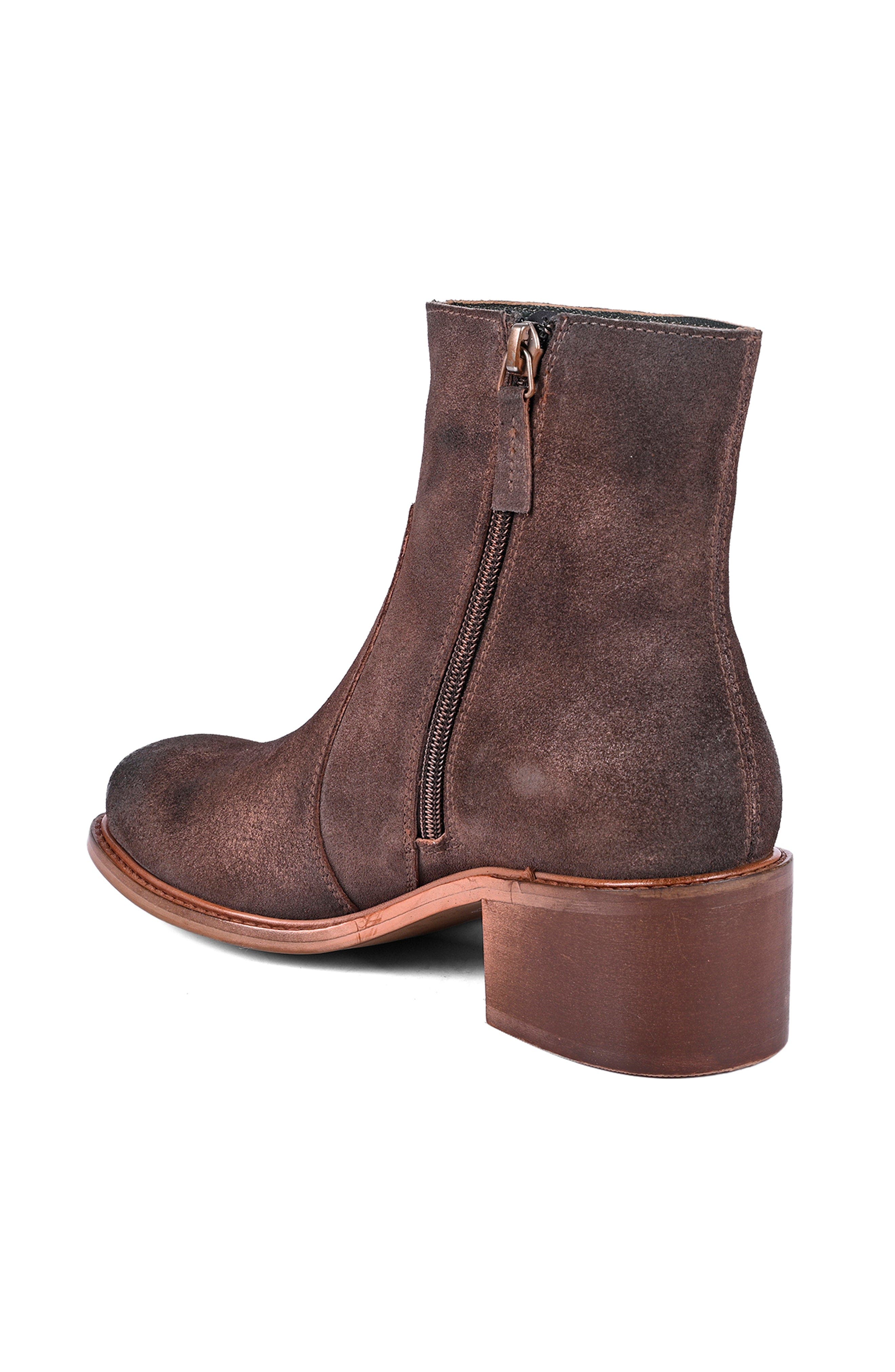 ROAN Notice Boot, Alternate, color, Grey Suede Rust Bfs