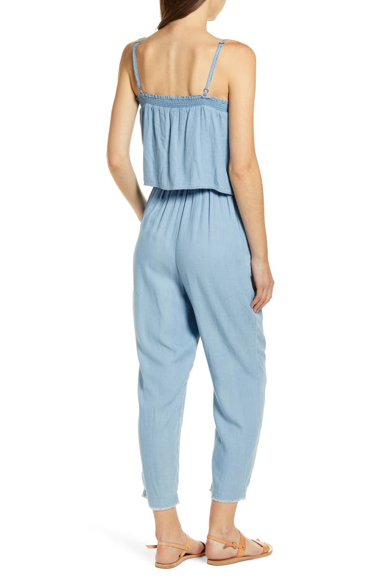 Mateo Jumpsuit, Alternate, color, LIGHT WASH INDIGO